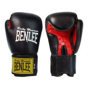 Benlee Boxhandschuhe Leather Boxing  FIGHTER schwarz/rot