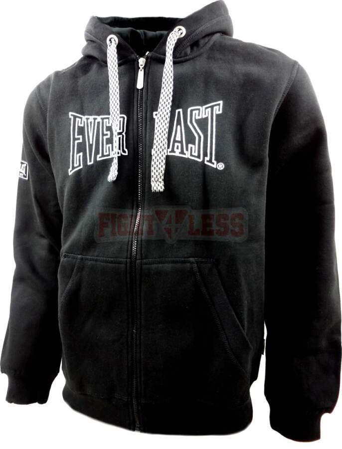 Everlast Zip Hoodie Classic Logo Black M