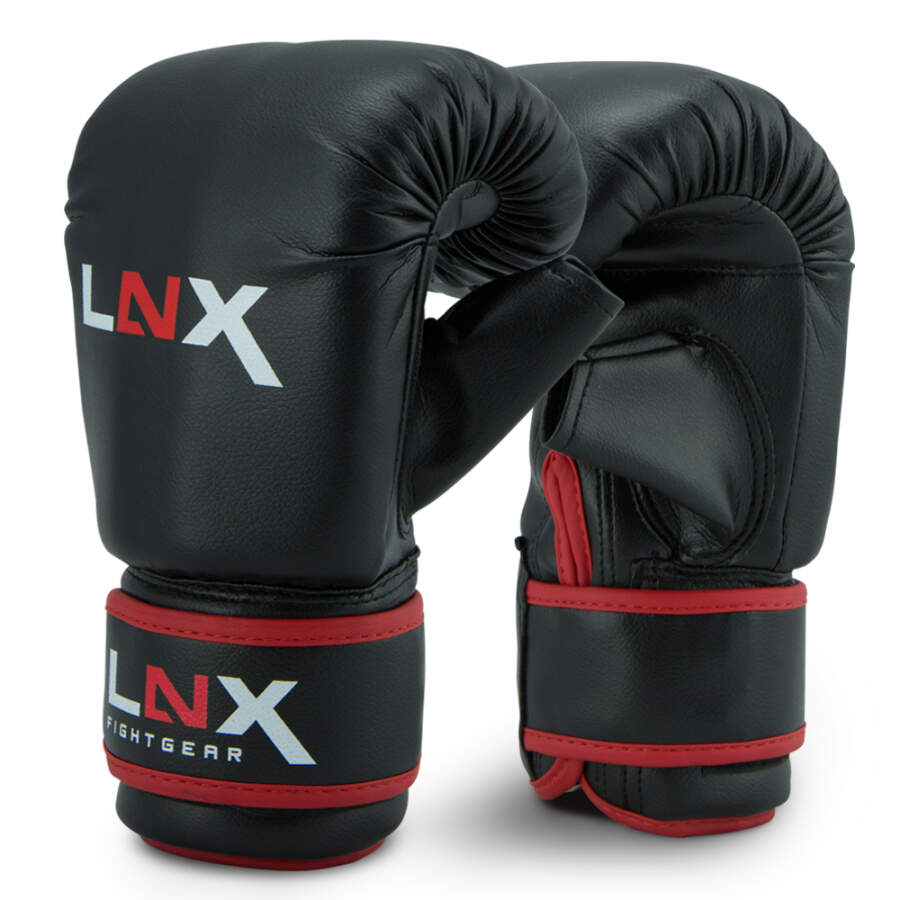 LNX Boxsackhandschuhe Pro Fight schwarz/rot (001) S/M