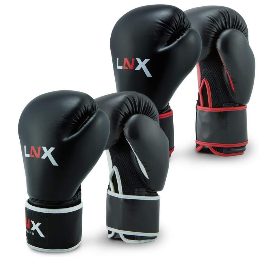 Boxhandschuhe aus Leder regnen Fight Sparring Stanzen Wrap A4Z2 Kickboxen Q V2M4 