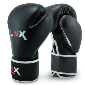 LNX Boxhandschuhe &quot;Pro Fight Evo&quot; schwarz/weiss (002) 8 Oz
