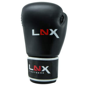 LNX Boxhandschuhe &quot;Pro Fight Evo&quot; schwarz/weiss (002) 12 Oz
