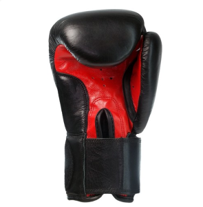 Benlee Boxhandschuhe Leather Boxing FIGHTER schwarz/rot 16 Oz