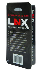 LNX Zahnschutz &quot;Performance Pro&quot; schwarz/orange (003) Adult