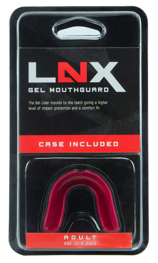 LNX Zahnschutz Performance Pro weiß/pink (103) Adult