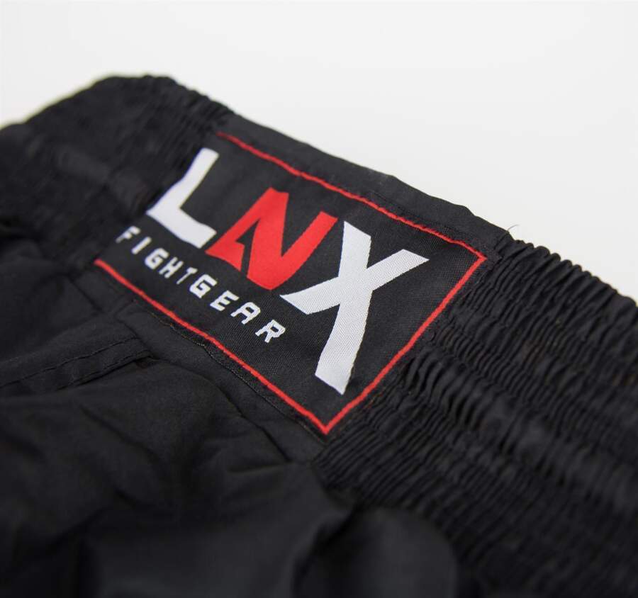LNX Kickboxhose X-Speed schwarz/rot (003) S