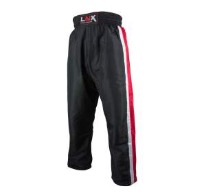 LNX Kickboxhose &quot;X-Speed&quot; schwarz/rot (003) L