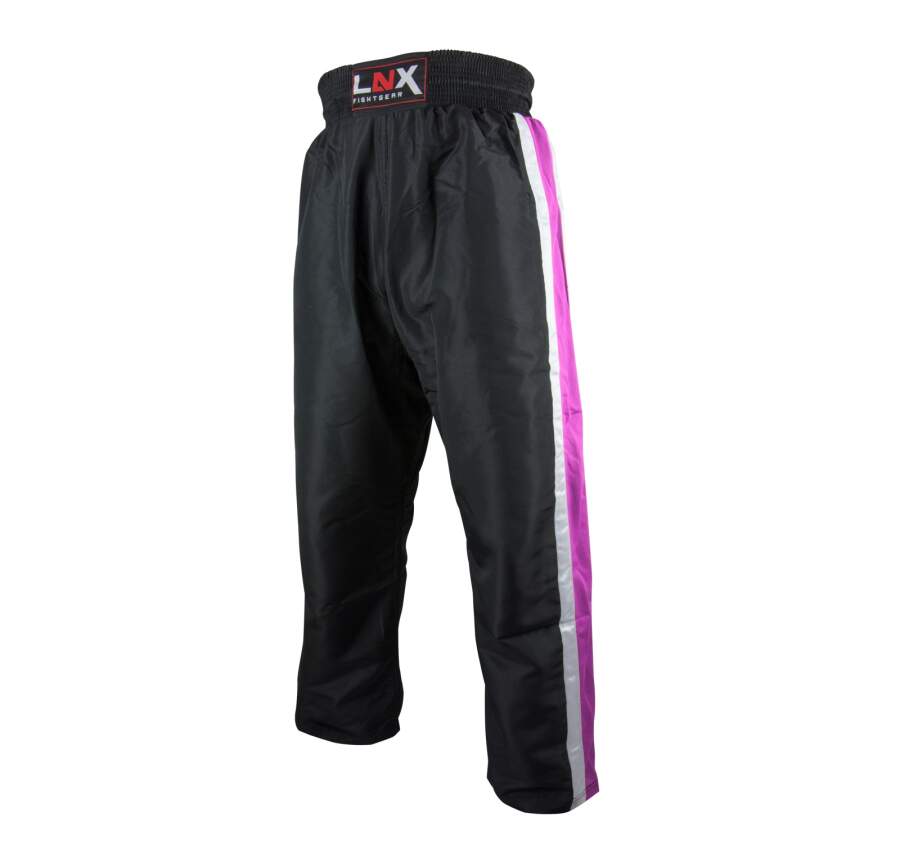 LNX Kickboxhose &quot;X-Speed&quot; schwarz/pink (005) XXS
