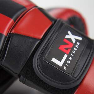 LNX Boxhandschuhe "Stealth" schwarz/rot (001)