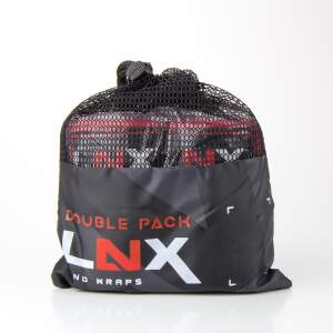 LNX Bandagen/Boxbandagen Doppelpack 3,5m schwarz + rot