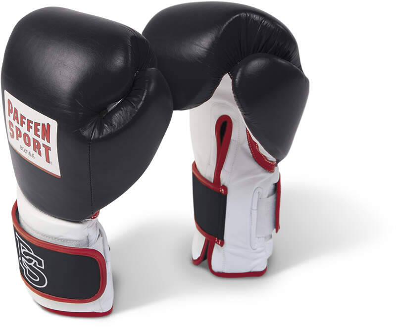Paffen Sport Boxhandschuhe PRO PERFORMANCE f&uuml;r das Sparring rot/weiss/schwarz 18oz