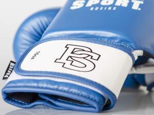 Paffen Sport Boxhandschuhe FIT f&uuml;r das Training blau/weiss 14oz