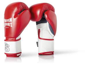Paffen Sport Boxhandschuhe FIT f&uuml;r das Training rot/weiss 10oz