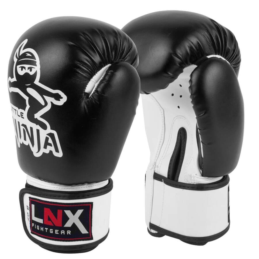 LNX Boxhandschuhe Kinder Little Ninja schwarz (001)