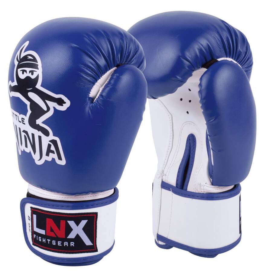 LNX Boxhandschuhe Kinder Little Ninja blau (400)