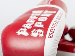 Paffen Sport Boxhandschuhe ESSENTIAL  f&uuml;r das Sparring rot/wei&szlig; 10OZ