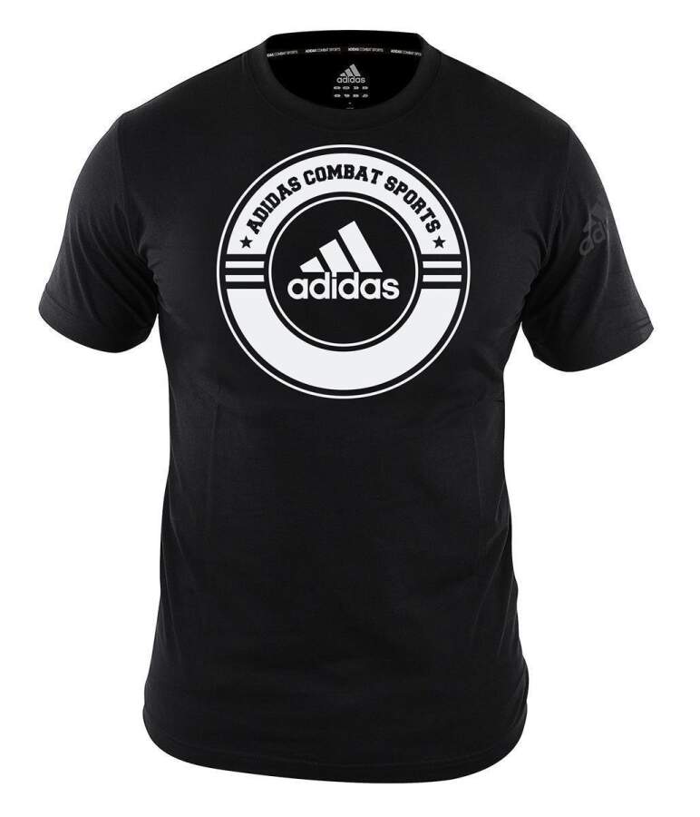 Adidas T-Shirt Combat Sports schwarz/wei&szlig; XXL