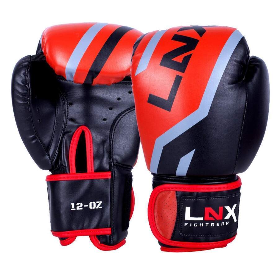 LNX Boxhandschuhe Level 5 black/red (001) 10 Oz