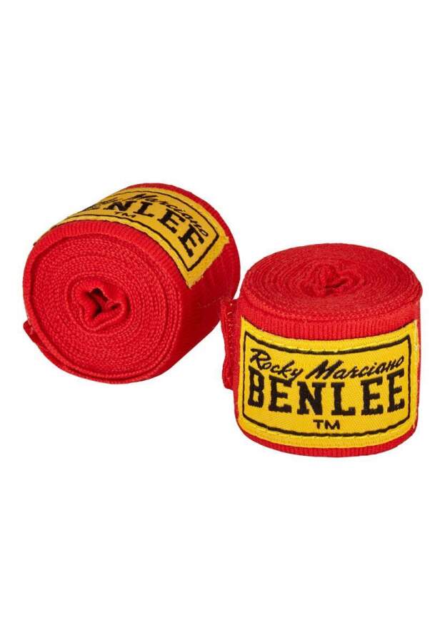 Benlee Bandagen / Boxbandagen 200x3,5  cm elastisch rot