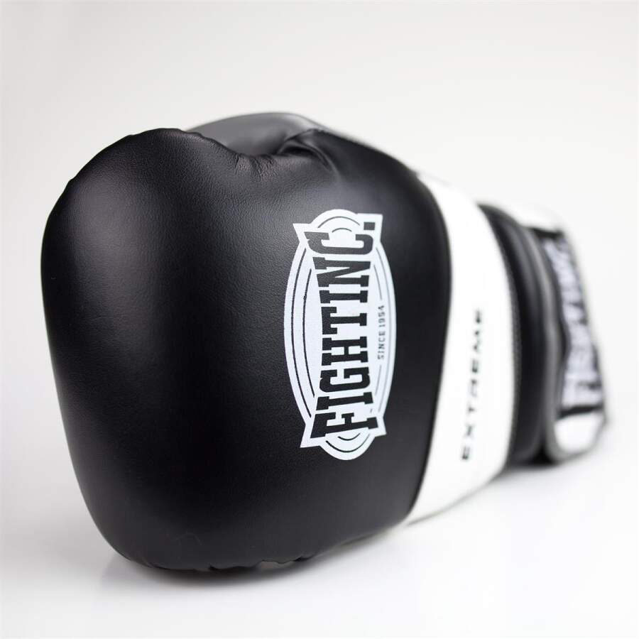 Fightinc. Boxhandschuhe Extreme schwarz/weiß (001) 10 Oz