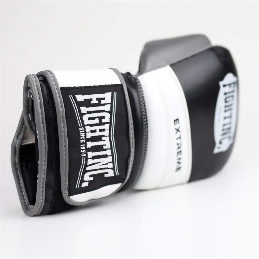 Fightinc. Boxhandschuhe Extreme schwarz/weiß (001) 10 Oz