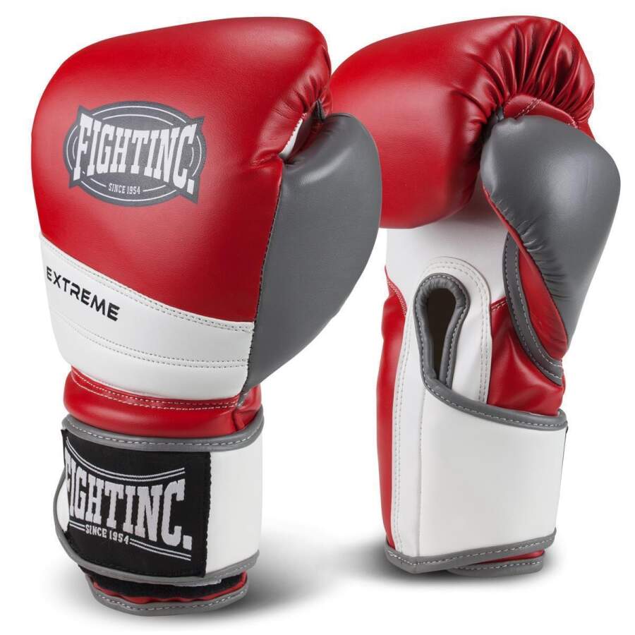 Fightinc. Boxhandschuhe Extreme rot/wei&szlig; (601)