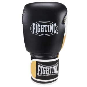 Fightinc. Boxhandschuhe Legacy schwarz/gold (002) 14 Oz