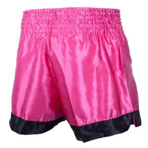 Fightinc. Muay Thai Shorts Traditional pink/schwarz (650) L
