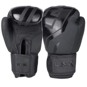 LNX Boxhandschuhe &quot;Level 5&quot; ultimatte black (004) 14 Oz
