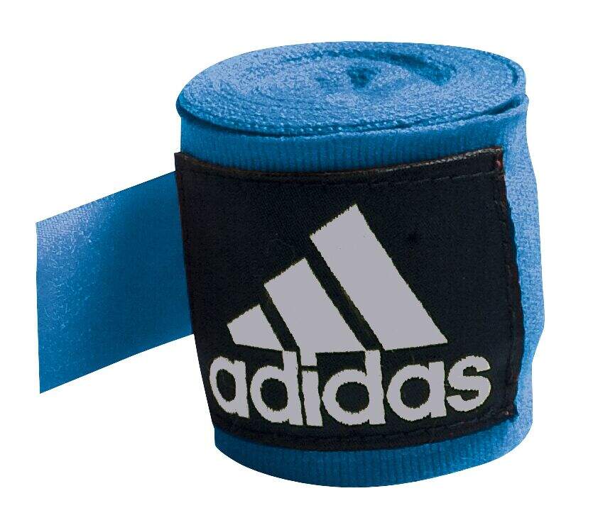 Adidas Bandagen / Boxbandagen - 2,55m  blau