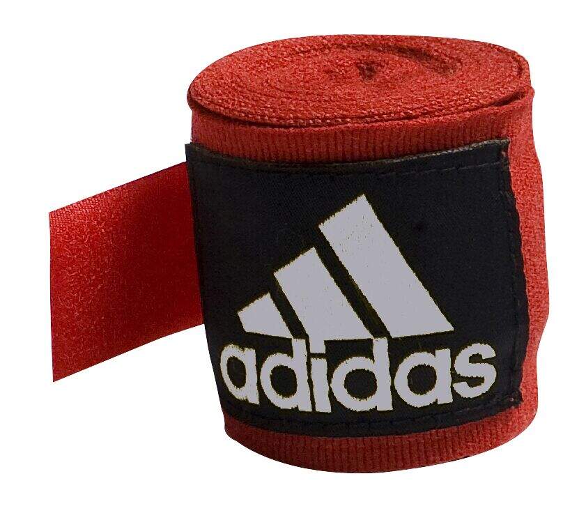 Adidas Bandagen / Boxbandagen - 2,55m  rot