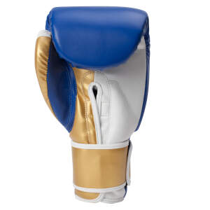 Fightinc. Boxhandschuhe Legacy blau/gold (402) 10 Oz