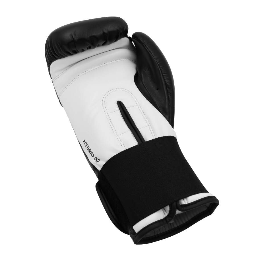 Adidas Boxhandschuhe Hybrid 50 schwarz/weiß 10 oz