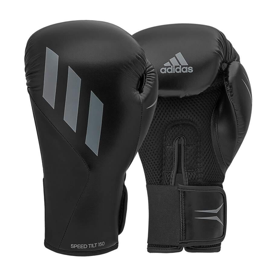 Adidas Boxhandschuhe Speed Tilt 150 schwarz/grau 10 Oz