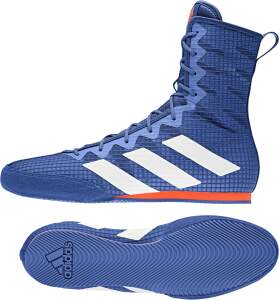 Adidas Boxschuhe Box Hog 4 blau/weiß