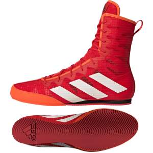 Adidas Boxschuhe Box Hog 4 rot/weiß