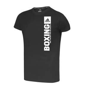 Adidas T-Shirt Community Boxing Vertical schwarz