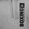 Adidas Hoodie Community Boxing vertical grau