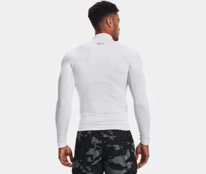 Under Armour Compression Mock LS CG weiss (100)