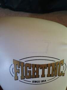 Fightinc. Boxhandschuhe Legacy wei&szlig;/gold (101) 16 Oz
