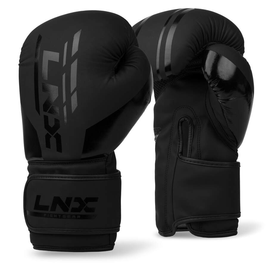LNX Boxhandschuhe &quot;Challenge&quot; ultimatte black (003)