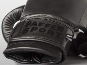 Paffen Sport PRO KLETT Boxhandschuhe f&uuml;r das Sparring schwarz/weiss 10oz